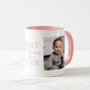 Mug Meilleur Nana jamais rose Anniversaire Personnalis
