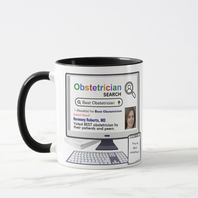 Mug Meilleur Obstétricien Drôle Résultat De Recherche  (Gauche)