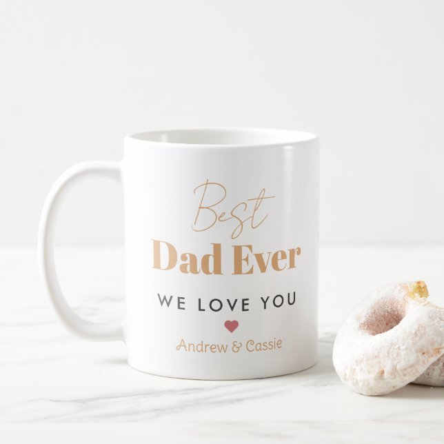 Mug Meilleur papa (Avec donut)
