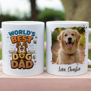 Mug Meilleur Papa Chien du Monde   Fête des Pères Pers