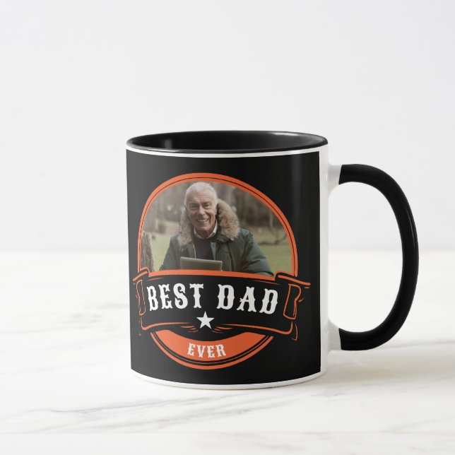 Mug Meilleur papa Cool Papa Fête des pères Cadeau (Droite)