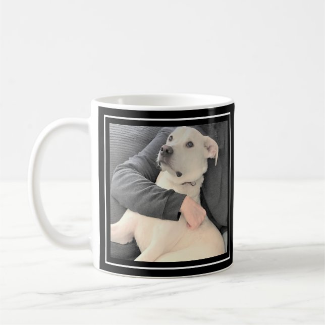 Mug Meilleur Papa Cute Chien Chien Chien Chien Qui Est (Gauche)