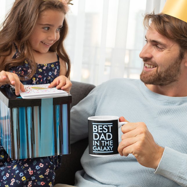 Mug Meilleur Papa Dans La Fête des pères Galaxy Thé d' (Best Dad In The Galaxy Fathers Day Birthday Tea Coffee Mug)