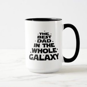 Mug Meilleur papa dans toute la Galaxie - Fête des pèr