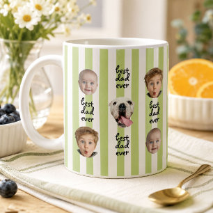 Mug Meilleur Papa De Tous les Temps Bébé 3 Visages Pho
