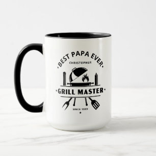 Mug Meilleur Papa de tous les temps Maître du Grill   