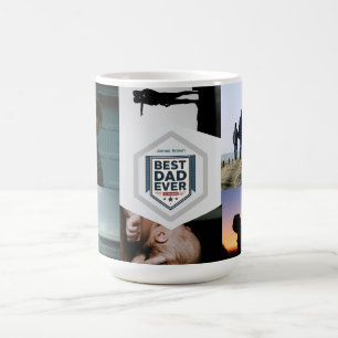 Mug Meilleur Papa de Tous les Temps Typographie de la 