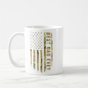 Mug Meilleur Papa de Tous les Temps US Patriot Camoufl