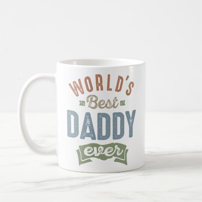 Mug Meilleur papa du monde (Gauche)