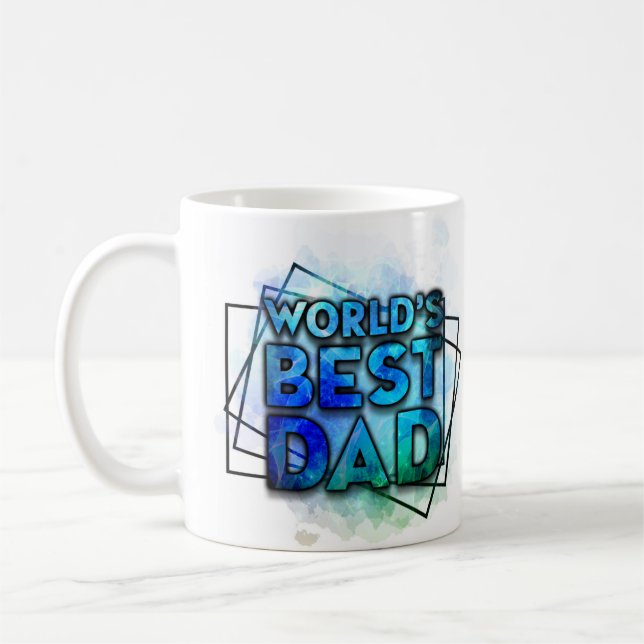 Mug Meilleur papa du monde (Gauche)