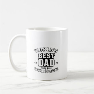 Mug Meilleur Papa du monde - Légende certifiée" (Mug)