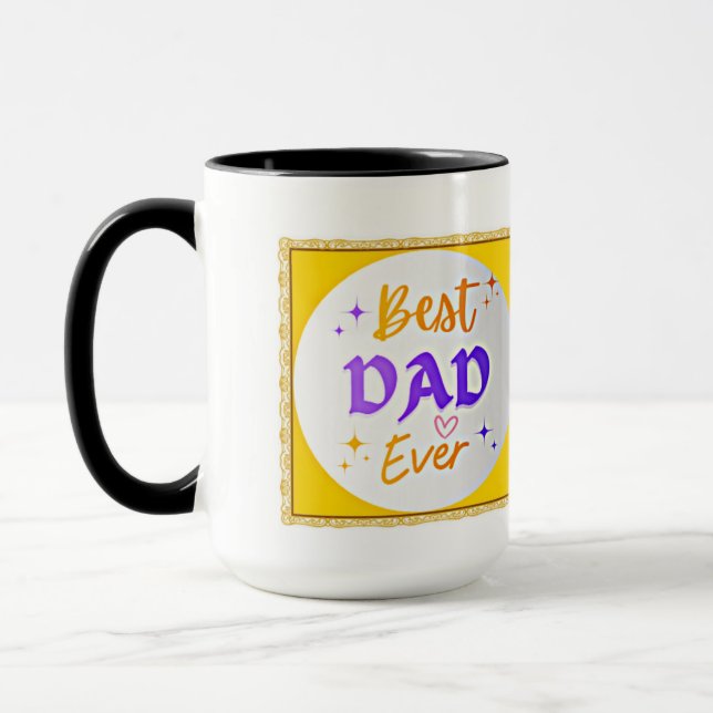 Mug Meilleur papa jamais (Gauche)