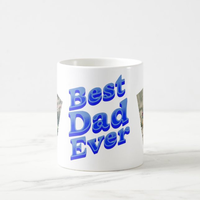 Mug Meilleur papa jamais (Centre)