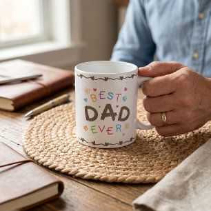 Mug Meilleur Papa Jamais Cadeau Pour Papa Fête Des Pèr