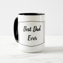 Meilleur papa jamais - message personnalisé deux t