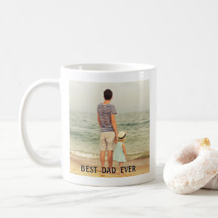 Mug Meilleur papa jamais personnalisé photo