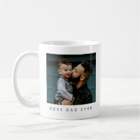 Meilleur papa Jamais photo complète personnalisée