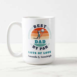 Mug Meilleur Papa Par Par Personnalisé Rétro De Filles