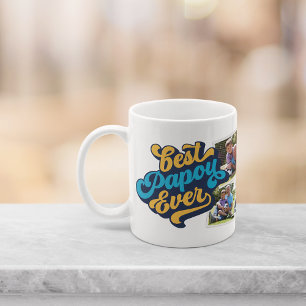 Mug Meilleur Papou jamais Grand-père Photo