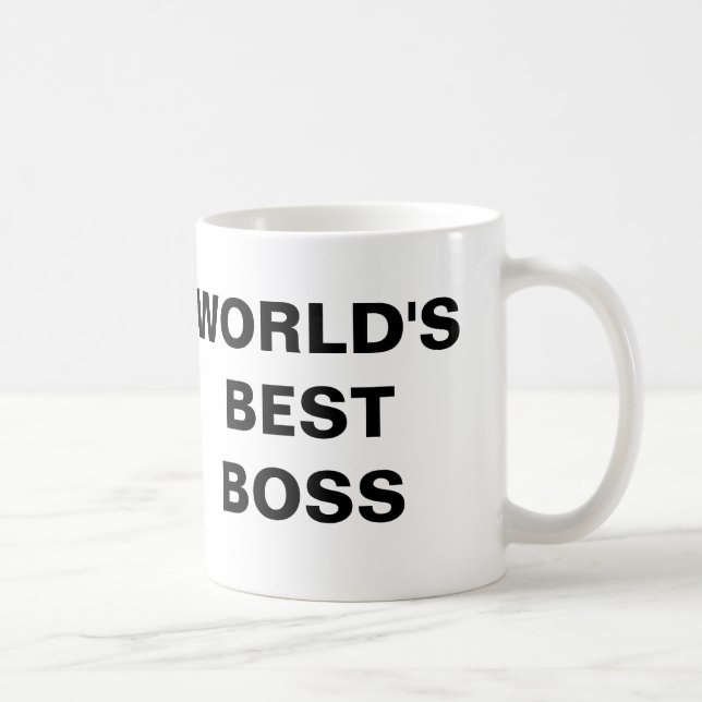 Mug Meilleur patron du monde (Droite)