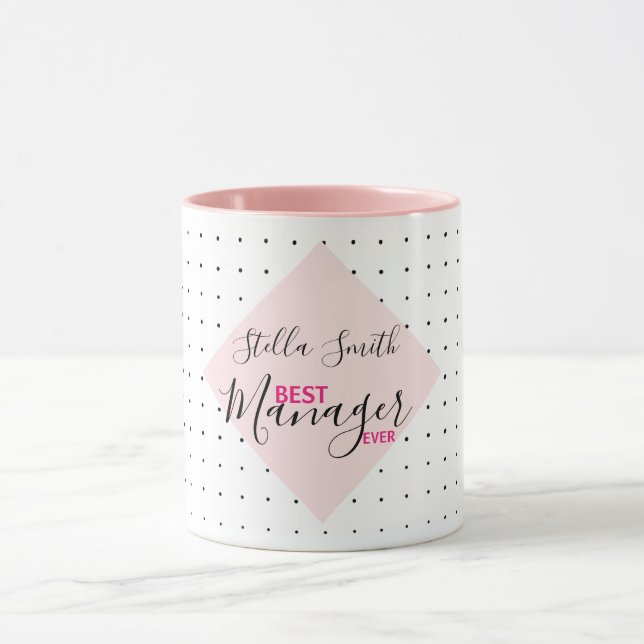 Mug Meilleur patron , mentor (Centre)