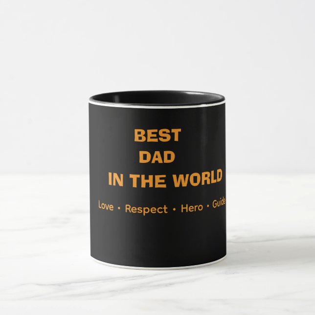 MUG MEILLEUR PÈRE AU MONDE (Centre)