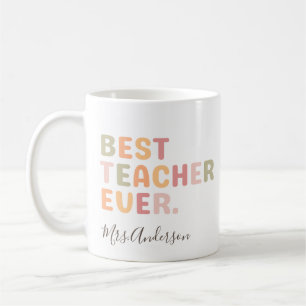 Mug Meilleur Professeur de Tous les Temps Cadeau d'App