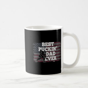 Mug Meilleur Puckin Papa Jamais Chemise Drapeau Améric