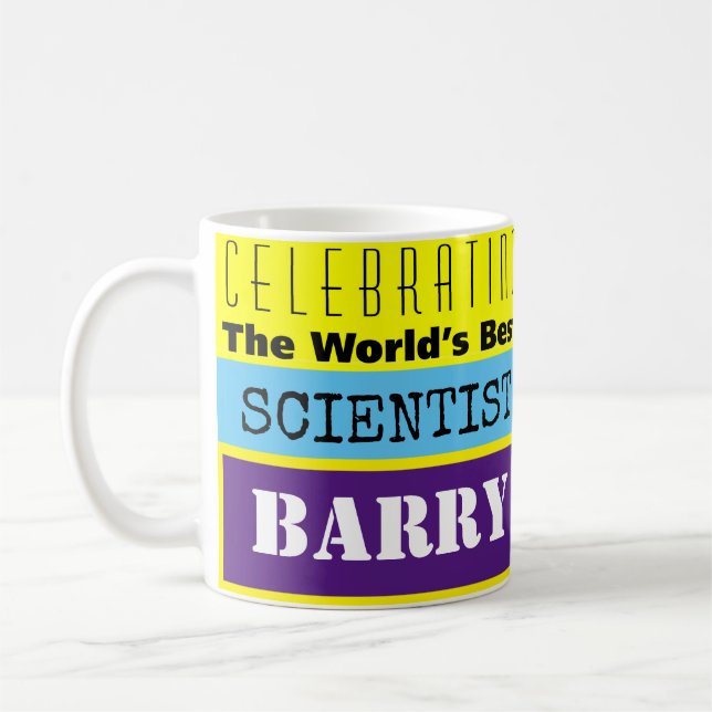 Mug Meilleur scientifique du monde (Gauche)