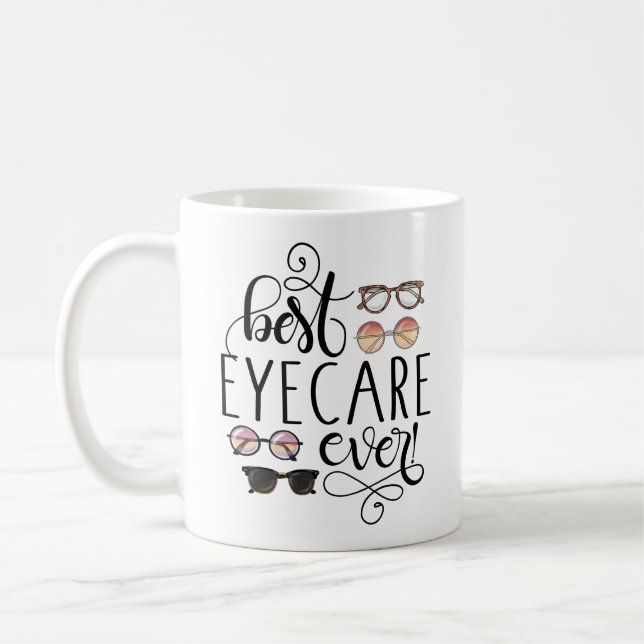 Mug Meilleur soin oculaire jamais optométriste Oeil Do (Gauche)
