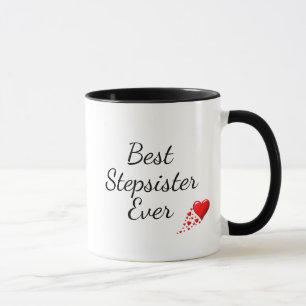 Mug MEILLEUR STEPSISTER JAMAIS Proverbes personnalisés