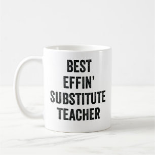 Mug Meilleur suppléant prof tout simplement