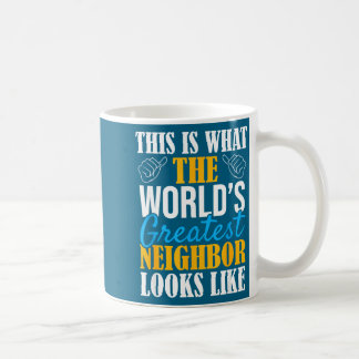Mug Meilleur voisin du monde - Joyeuse veille de quart