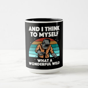 Mug Meilleur Welding Art Men Women Arc Welder Ir