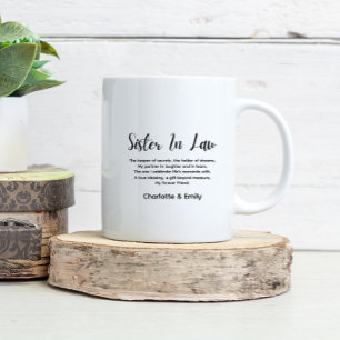 Mug Meilleure belle-soeur jamais personnalisée