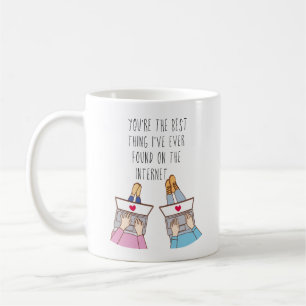 Mug Meilleure chose sur Internet Rencontres en ligne