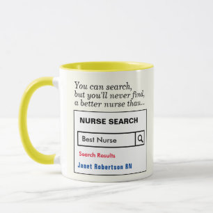 Mug Meilleure coiffure-cadeaux pour les infirmières