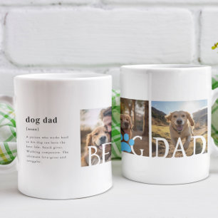 Mug Meilleure Définition de Papa Chien   Trois Photos