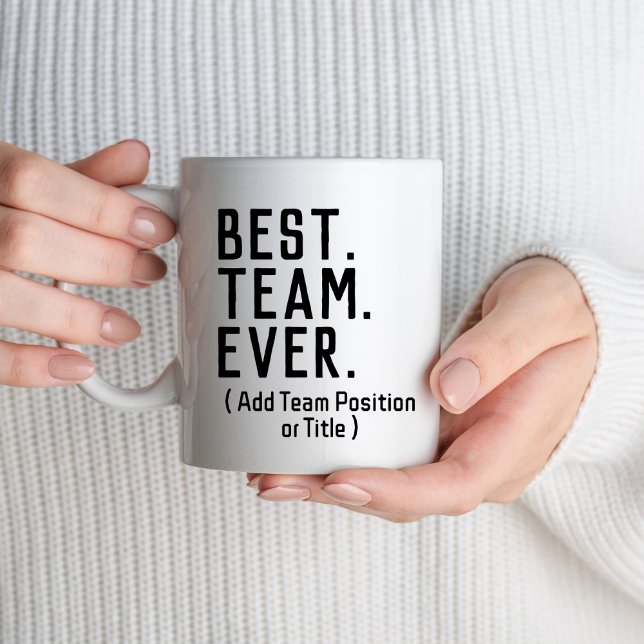 Mug Meilleure équipe toujours employé Teammate Funny S (Créateur téléchargé)