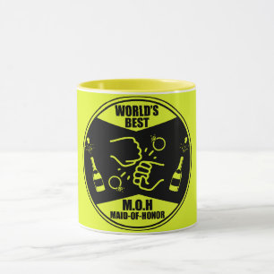 Mug Meilleure femme d'honneur du monde