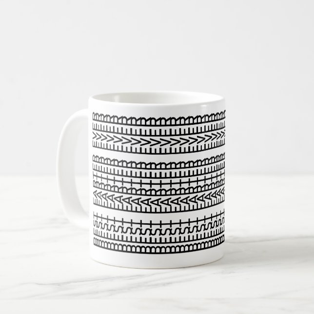 Mug Meilleure Fête des pères de message caché jamais d (Devant gauche)