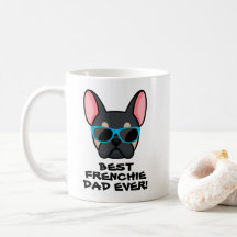 Meilleure Fête des pères Frenchie Papa Noir Tan Fr