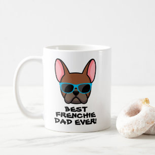 Mug Meilleure Fête des pères Frenchie Papa Rouge Fawn 