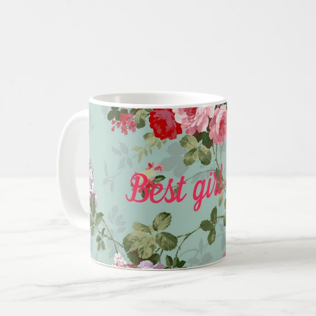 Mug Meilleure fille (Devant gauche)