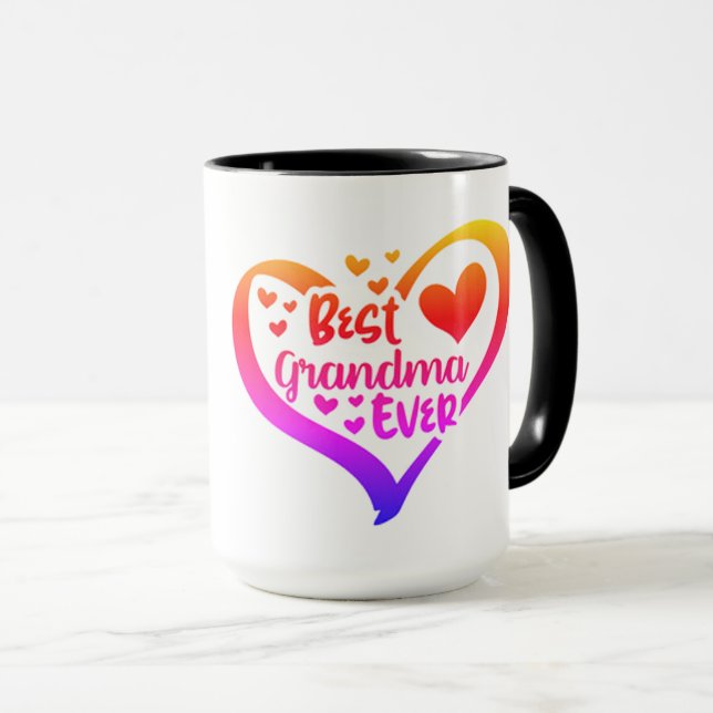Mug Meilleure grand-mère (Devant droit)