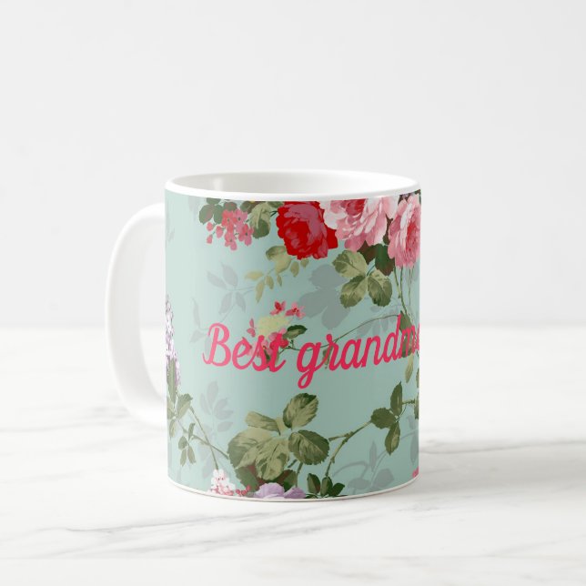 Mug Meilleure grand-mère (Devant gauche)