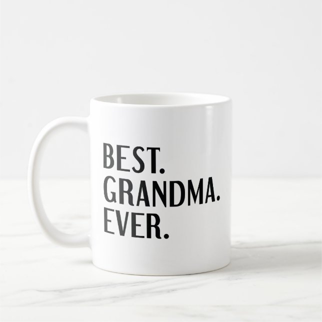 Mug Meilleure grand-mère (Gauche)