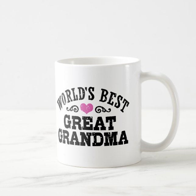Mug Meilleure grand-mère du monde (Droite)