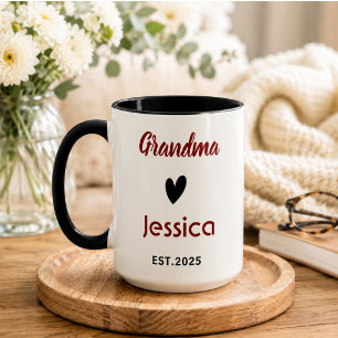 Mug Meilleure Grand-mère du Monde Bonne Fête des Gra
