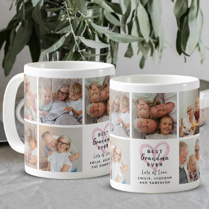 Mug Meilleure Grand-mère Ever Petits-enfants Collage d